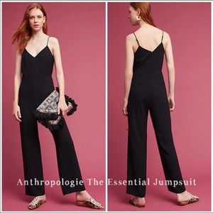 Black Anthropologie Essential jumpsuit